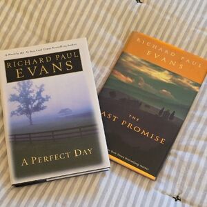 Richard Paul Evans Book Set - A Perfect Day & The Last Promise